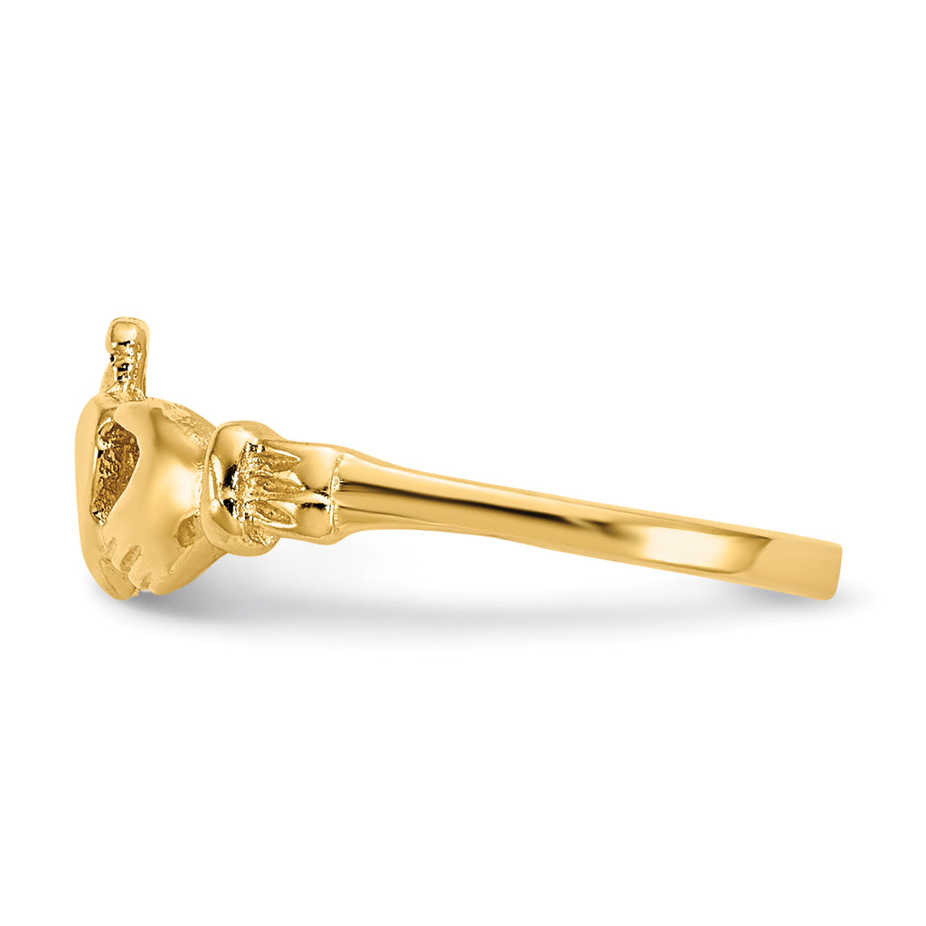 14k Madi K Claddagh Baby Ring