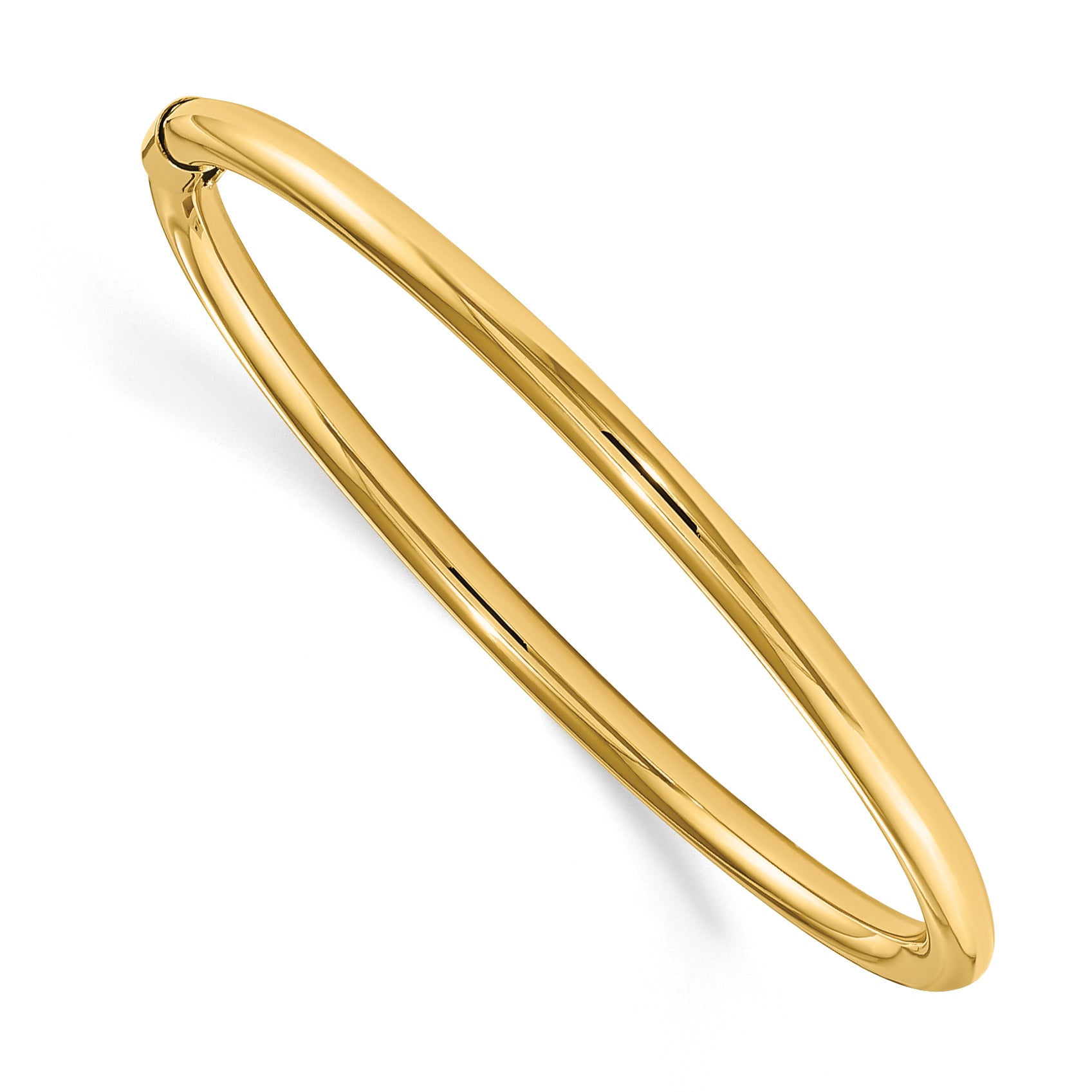 14k Madi K 2.5mm Slip-on Baby Bangle Main image