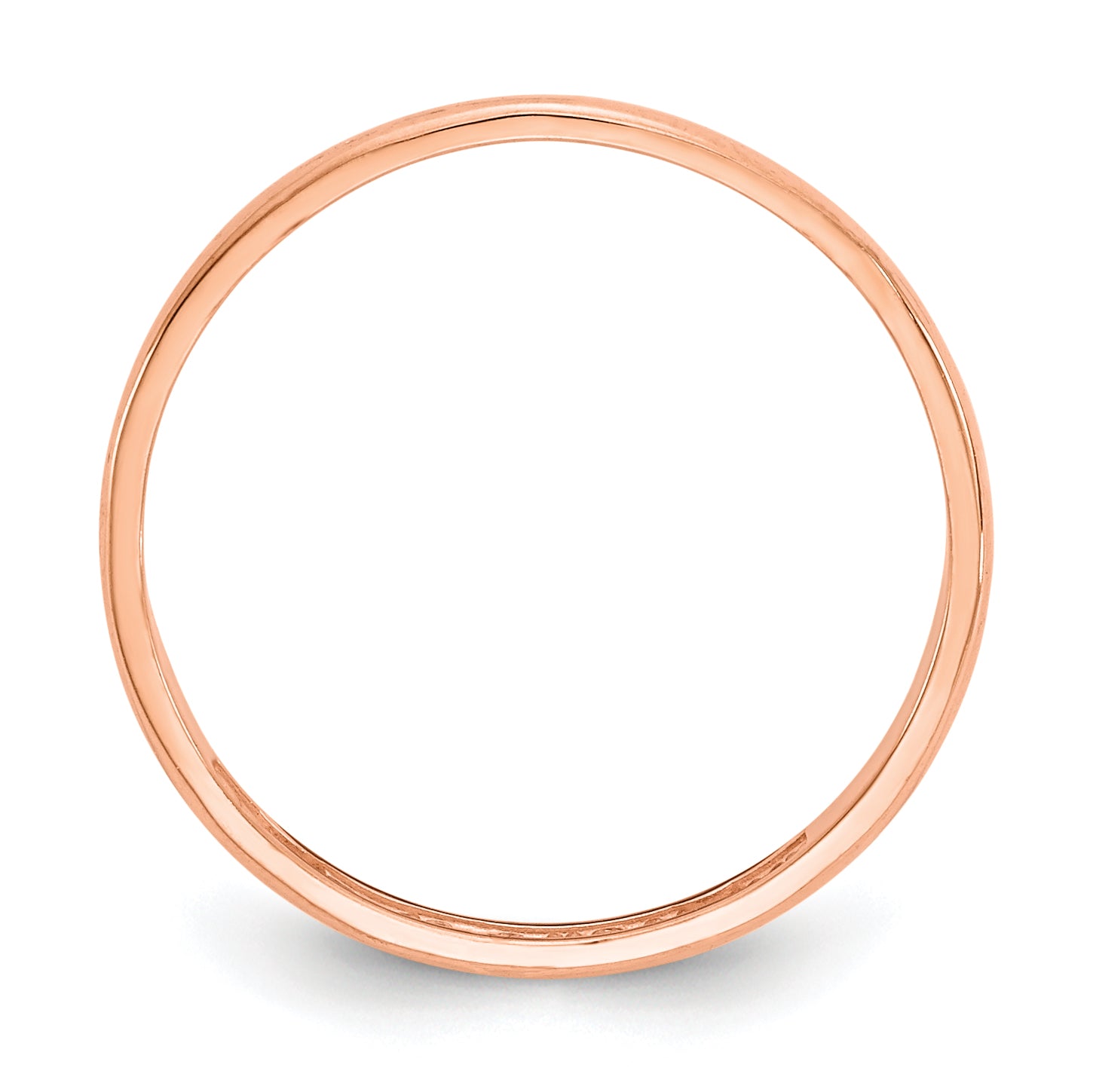 14K Rose Gold Madi K Polished Ring Secondary image