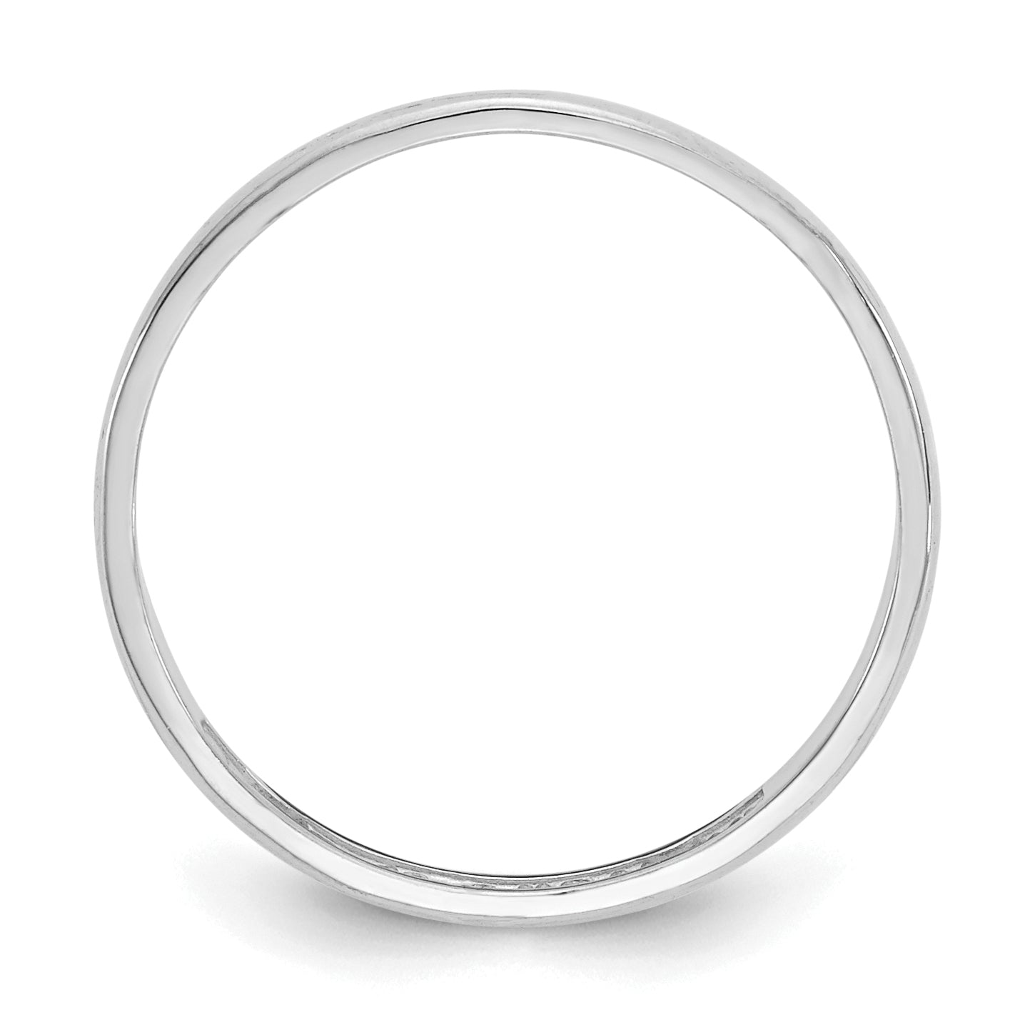 14K White Gold Madi K Polished Ring Secondary image