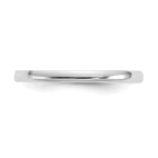 14K White Gold Madi K Polished Ring