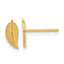 14k Madi K Kids Leaf Post Earrings