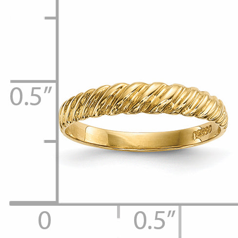 14k Madi K Kids Polished Twist Ring