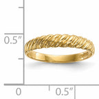 14k Madi K Kids Polished Twist Ring