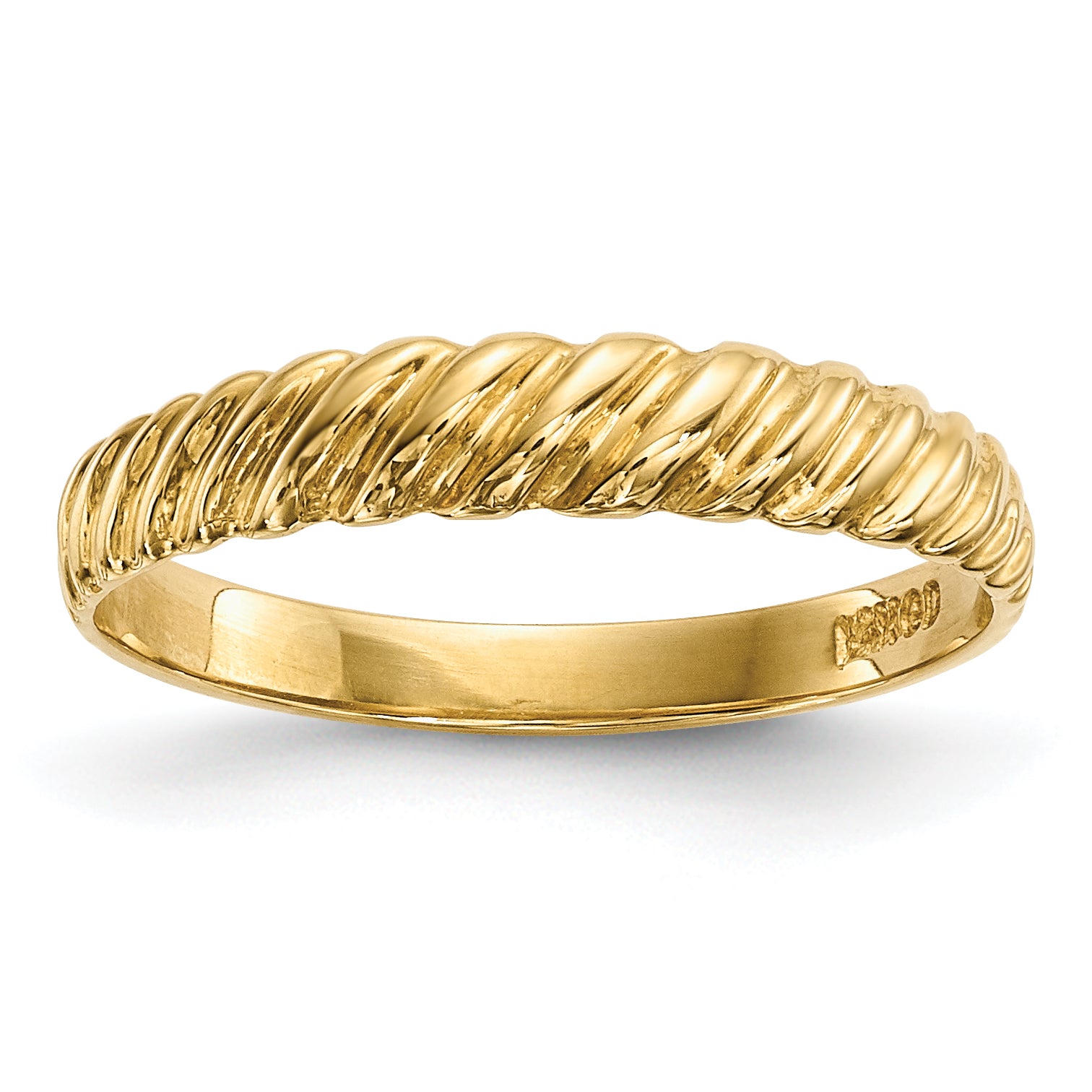 14k Madi K Kids Polished Twist Ring Main image