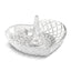 Heart-Shape Glass Ring Holder