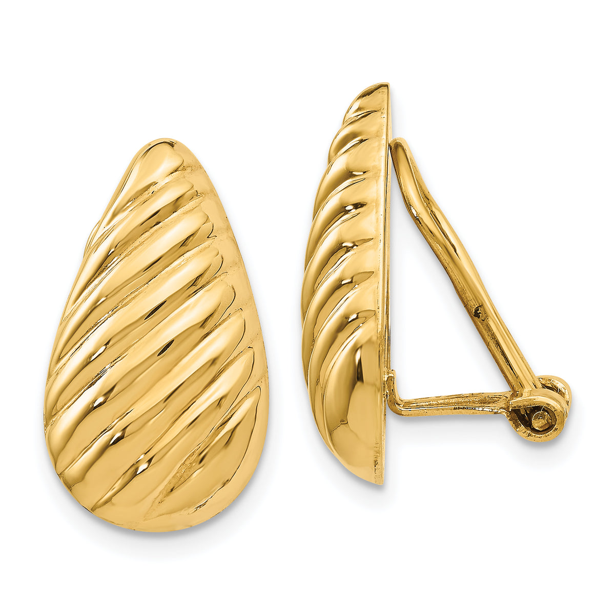 14k Non-pierced Fancy Earrings