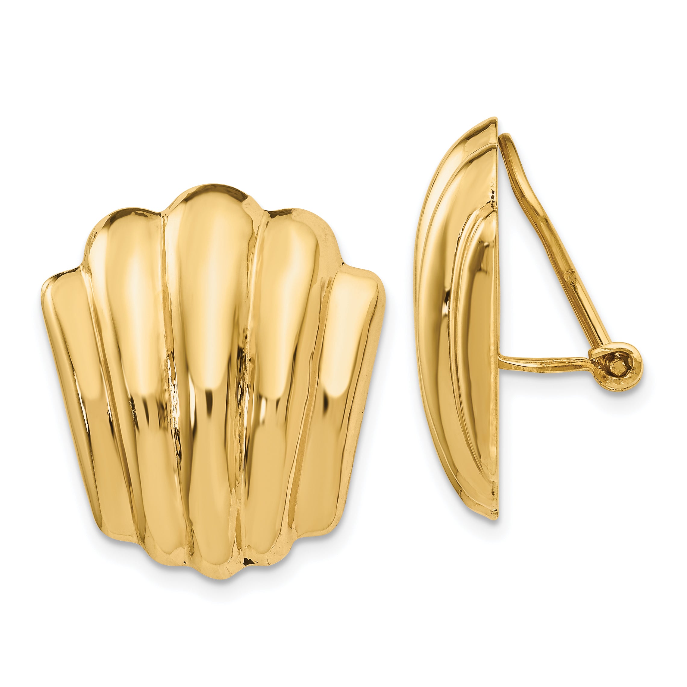 14k Non-pierced Fancy Earrings Main image