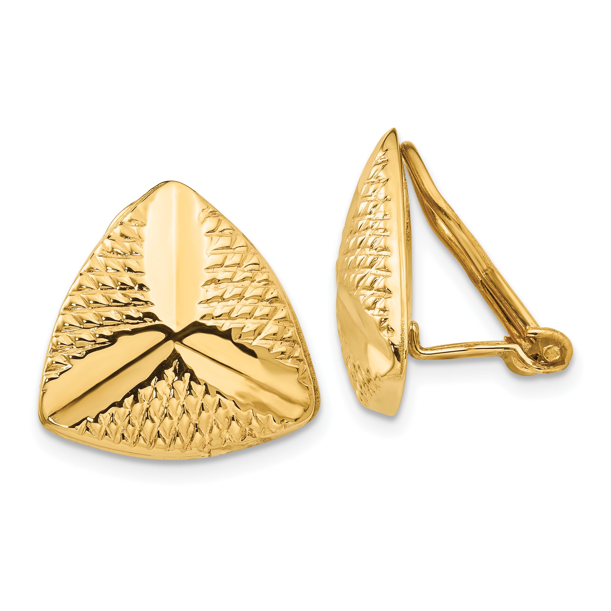 14k Non-pierced Fancy Earrings Main image
