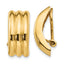 14k Omega Clip Non-pierced Earrings