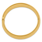 14k 13/16 High Polished Hinged Bangle Bracelet