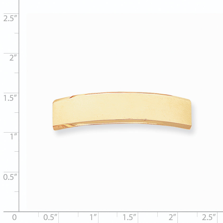14k 48x10x1.75 mm ID Plate Secondary image