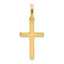 14k Hollow Cross Pendant