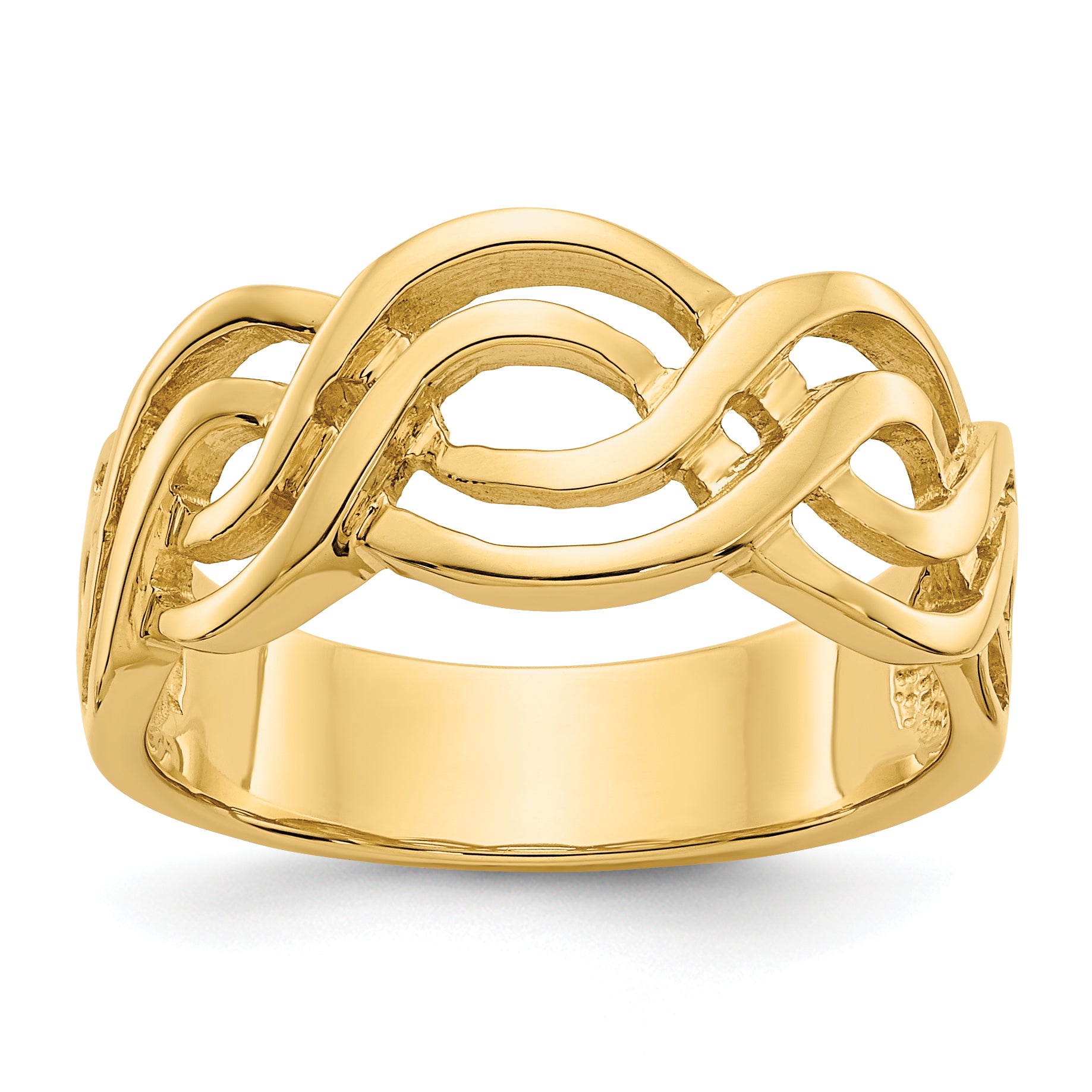 14k Infinity Ring Main image