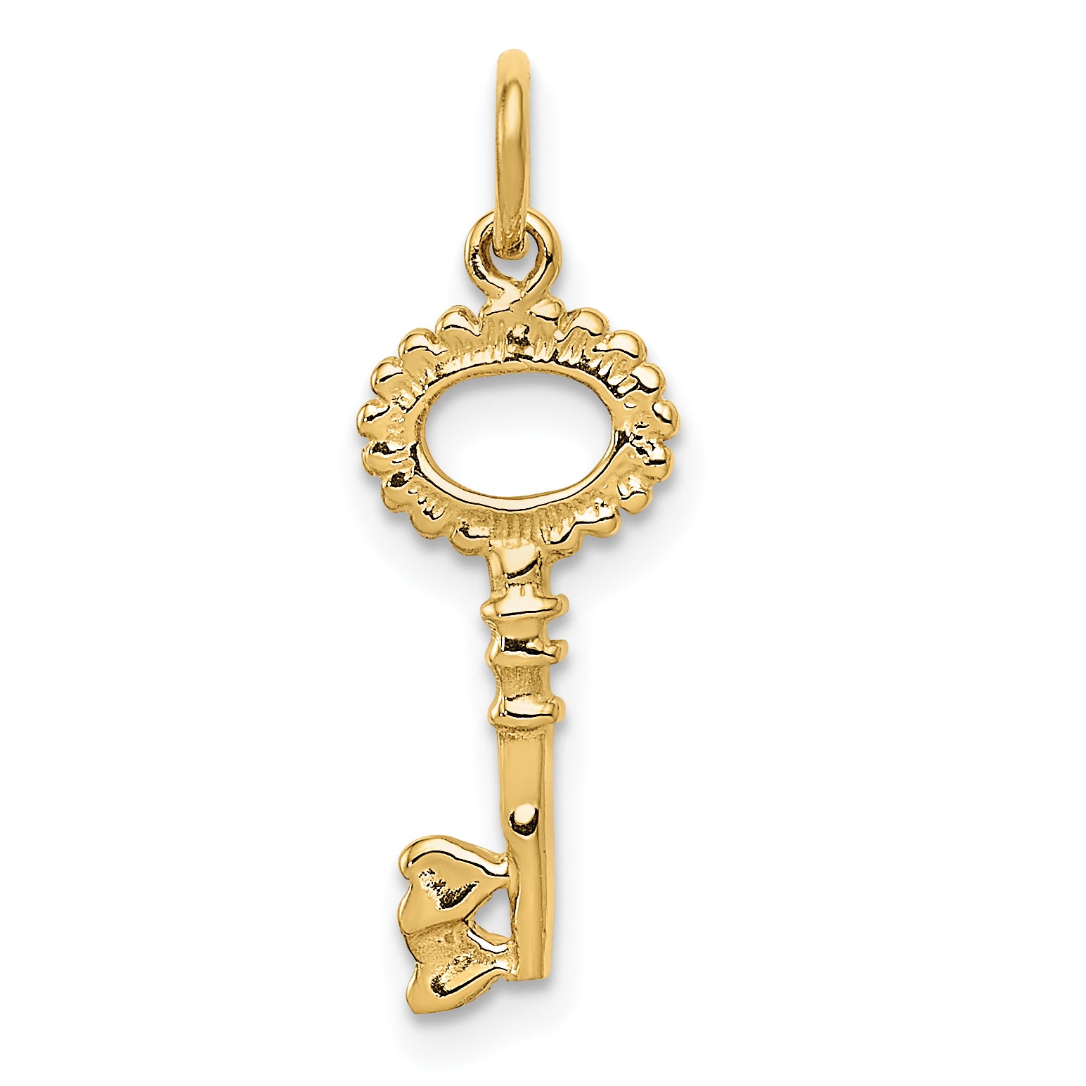 14K Polished Key Charm Main image