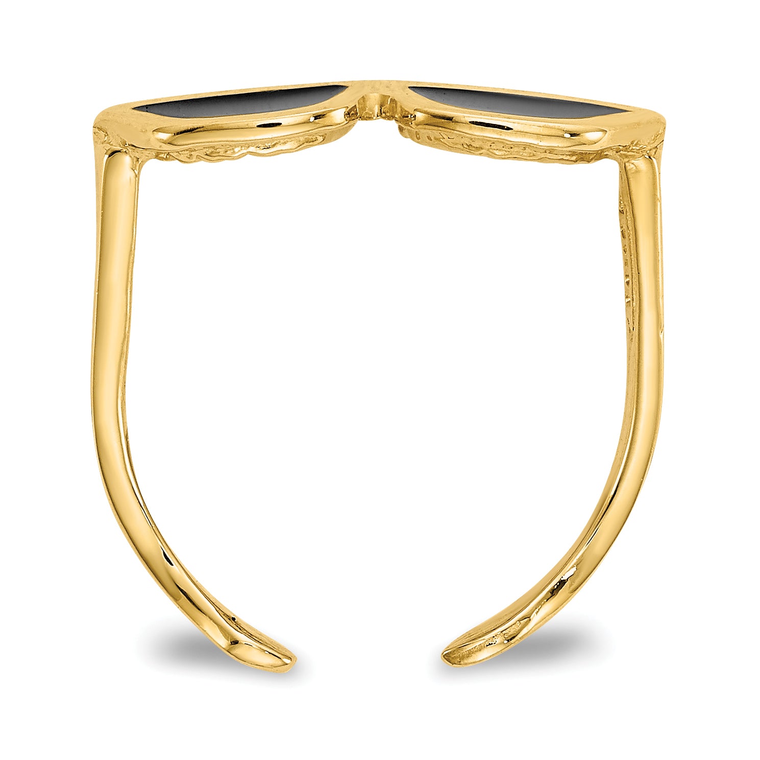 14k Enameled Sunglasses Toe Ring