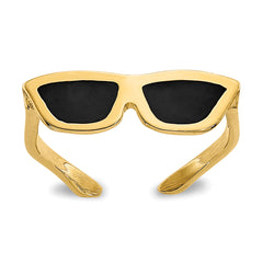 14k Enameled Sunglasses Toe Ring