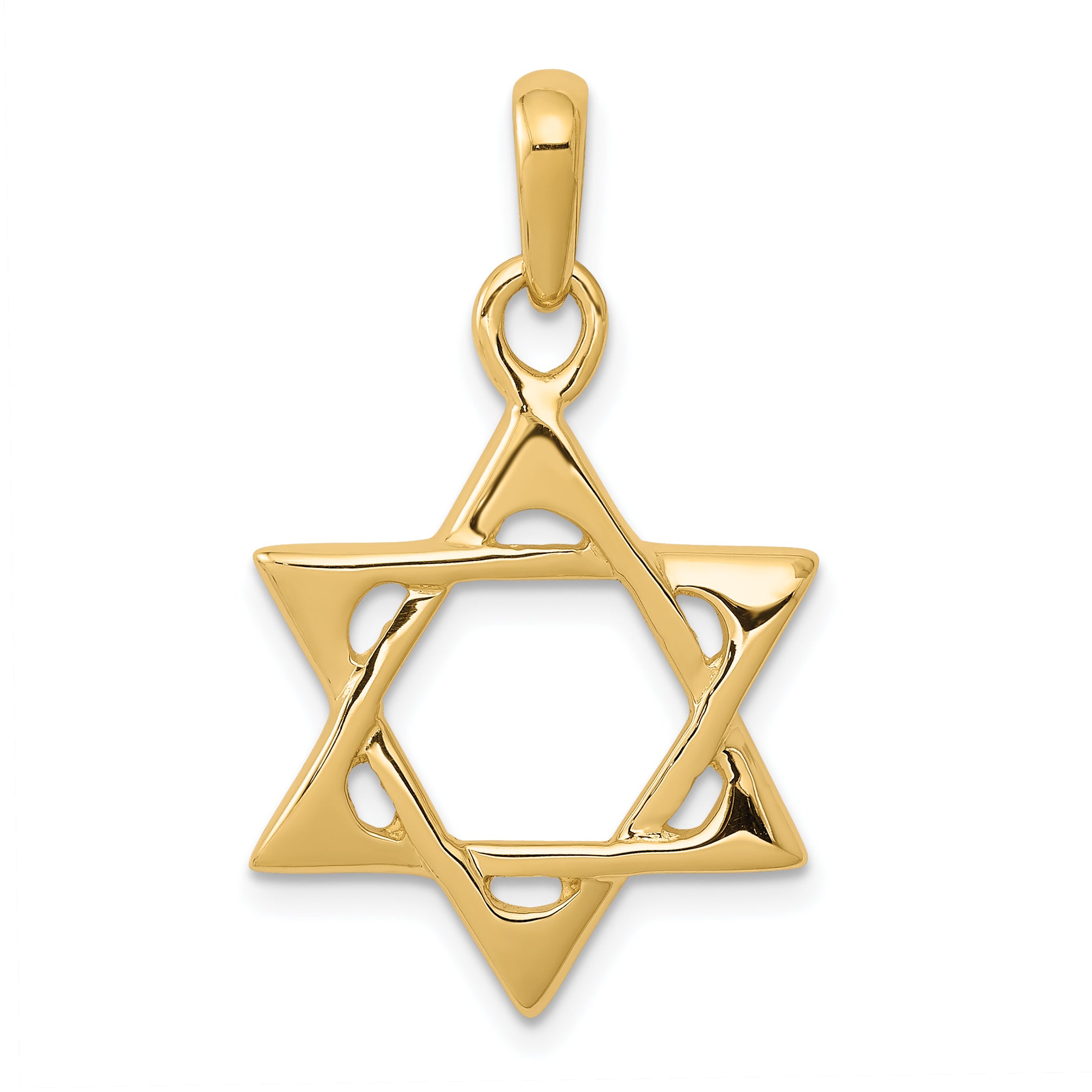 14k Star of David Pendant Main image