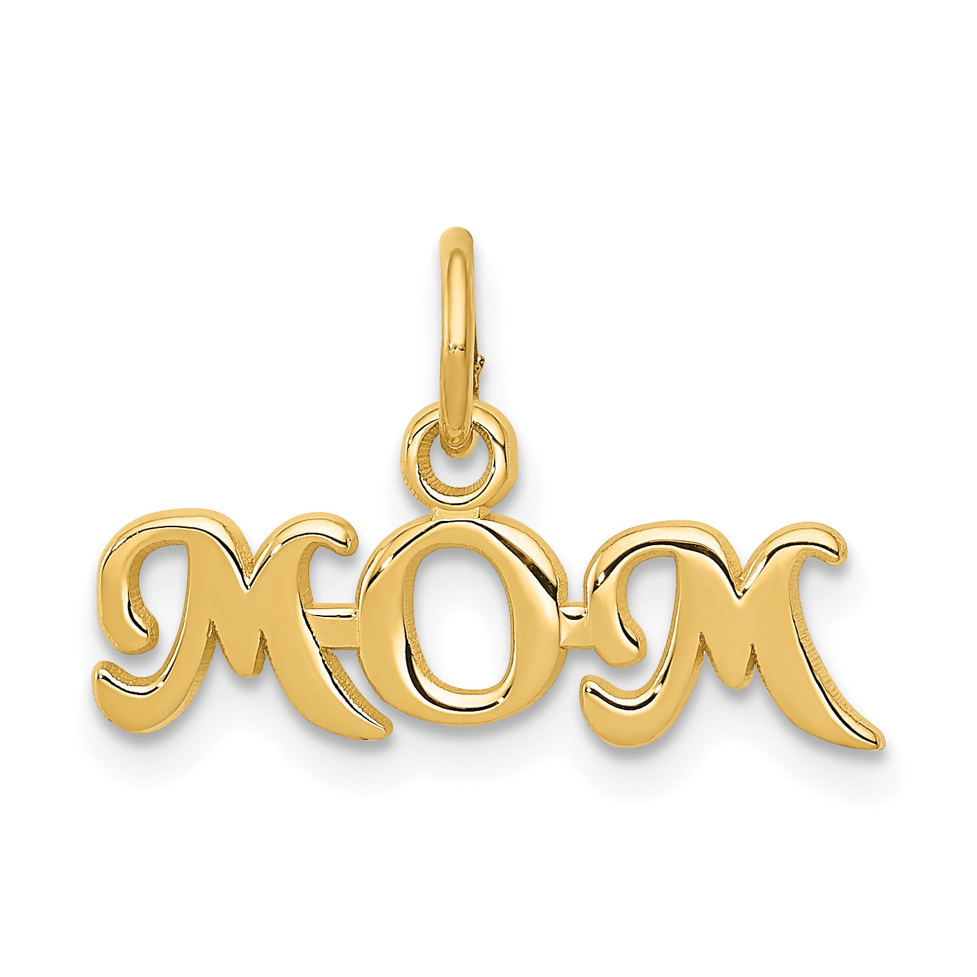 14k MOM Charm Main image