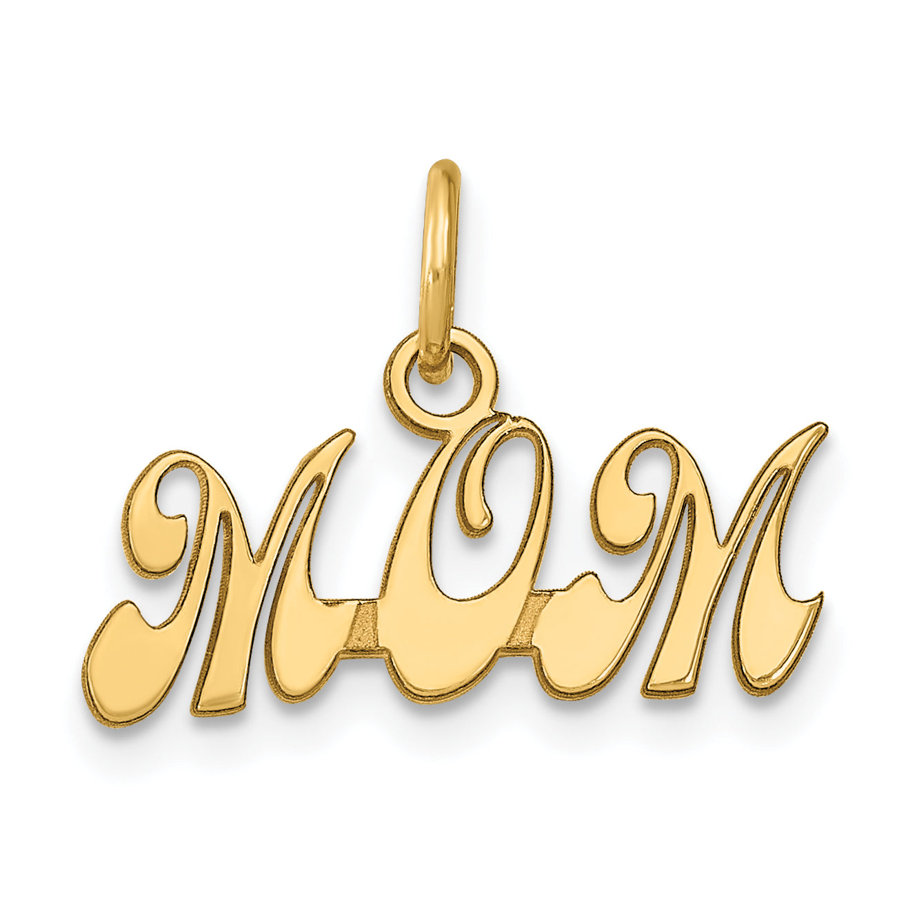 14k MOM Charm Main image
