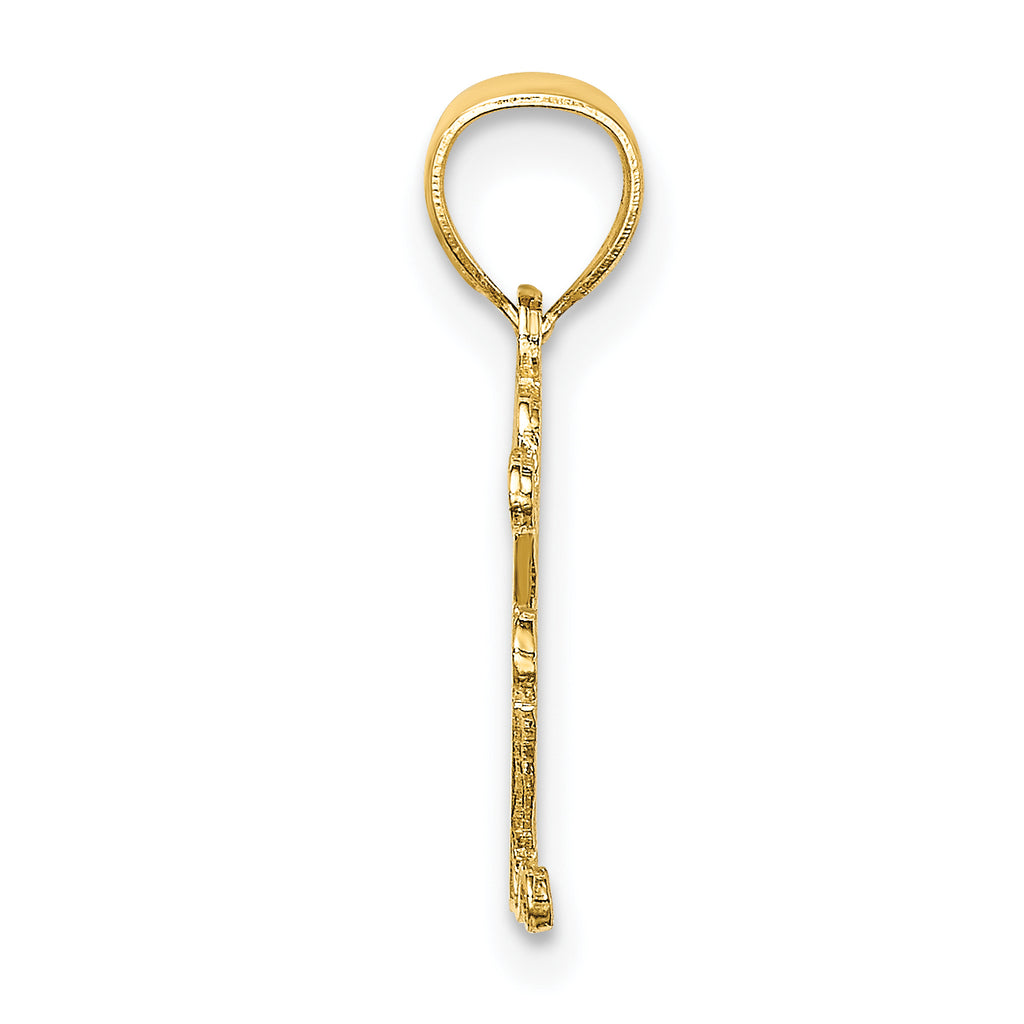 14k BEST MOM Charm