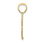 14k BEST MOM Charm
