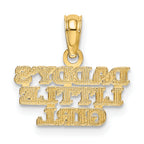 14k DADDYS LITTLE GIRL Charm