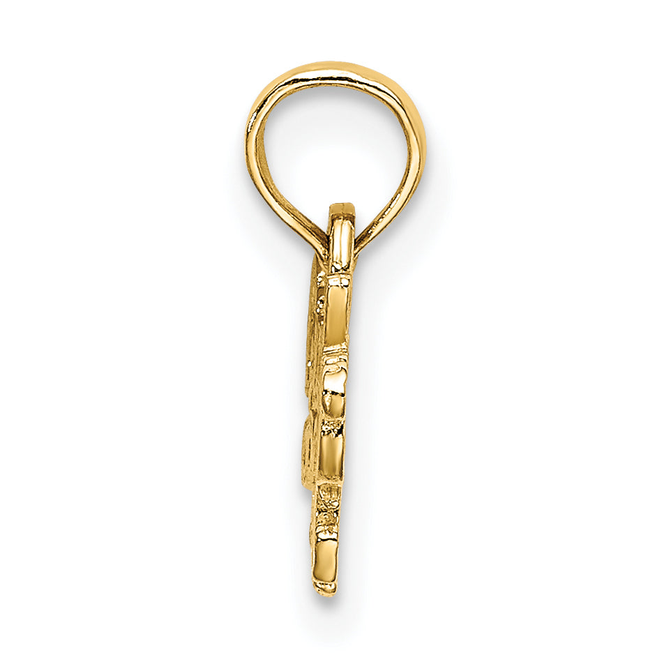 14k GRANDMA'S GIRL Charm Secondary image