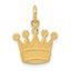 14k Kings Crown Charm