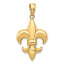 14k Medium Fleur-De-Lis Pendant