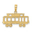 14k SAN FRANCISCO Cable Car Charm