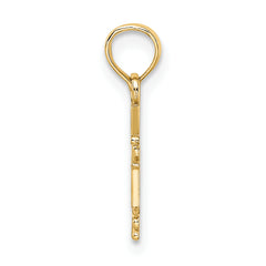 14K RN Caduceus Charm
