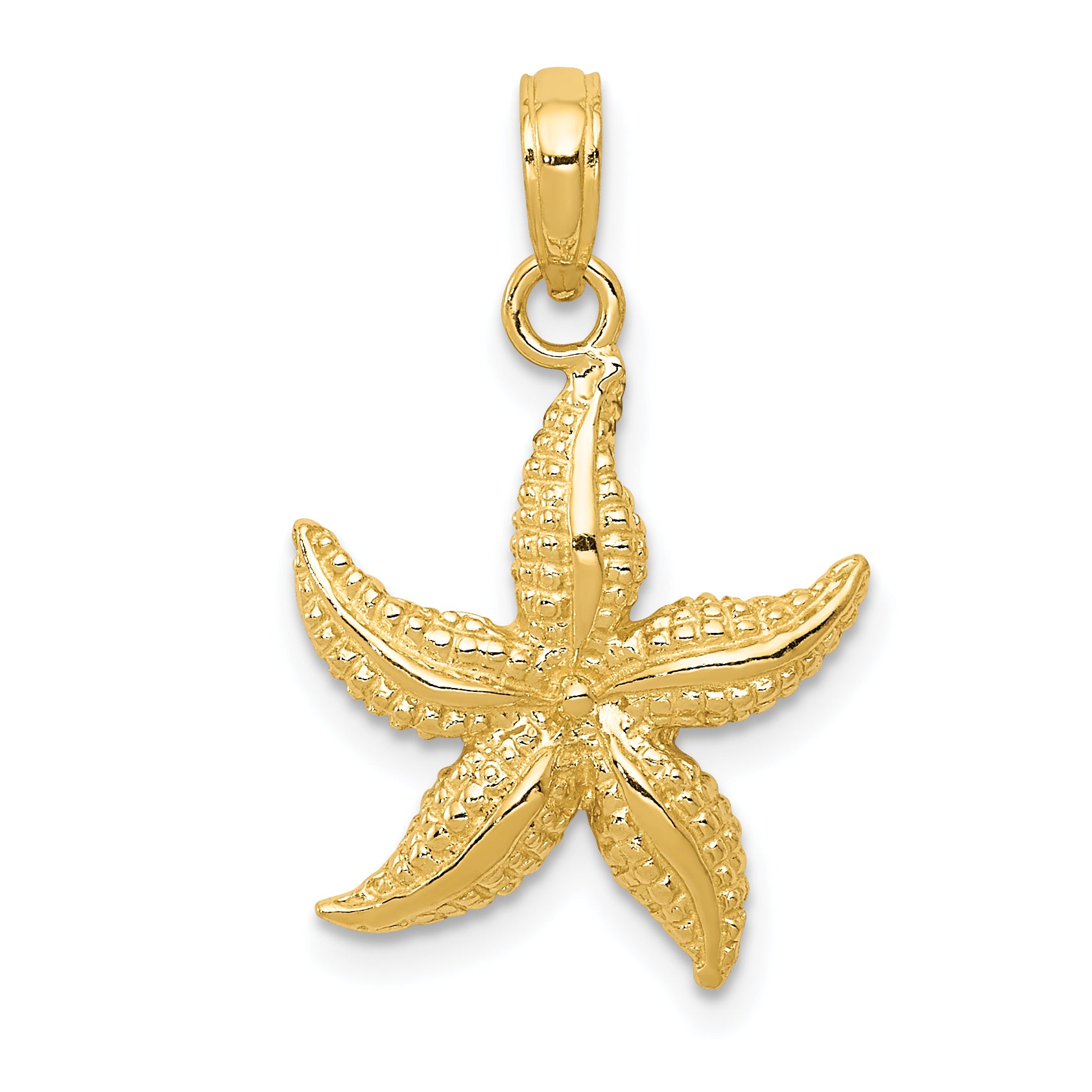 14k Starfish Pendant Main image