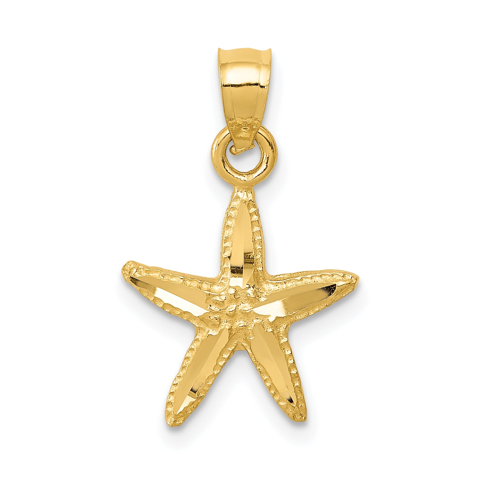 14K Starfish Pendant Main image