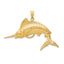 14k Marlin Pendant