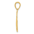 14K Gold Solid Anchor Pendant for Men Casted, Themed Design