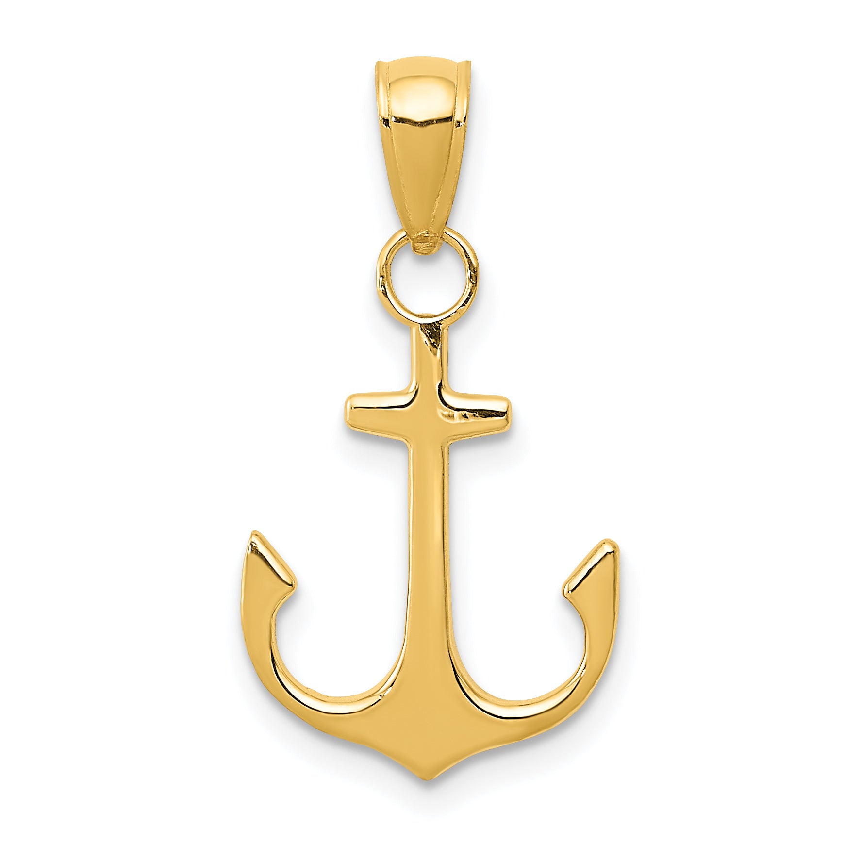 14k Anchor Pendant Main image