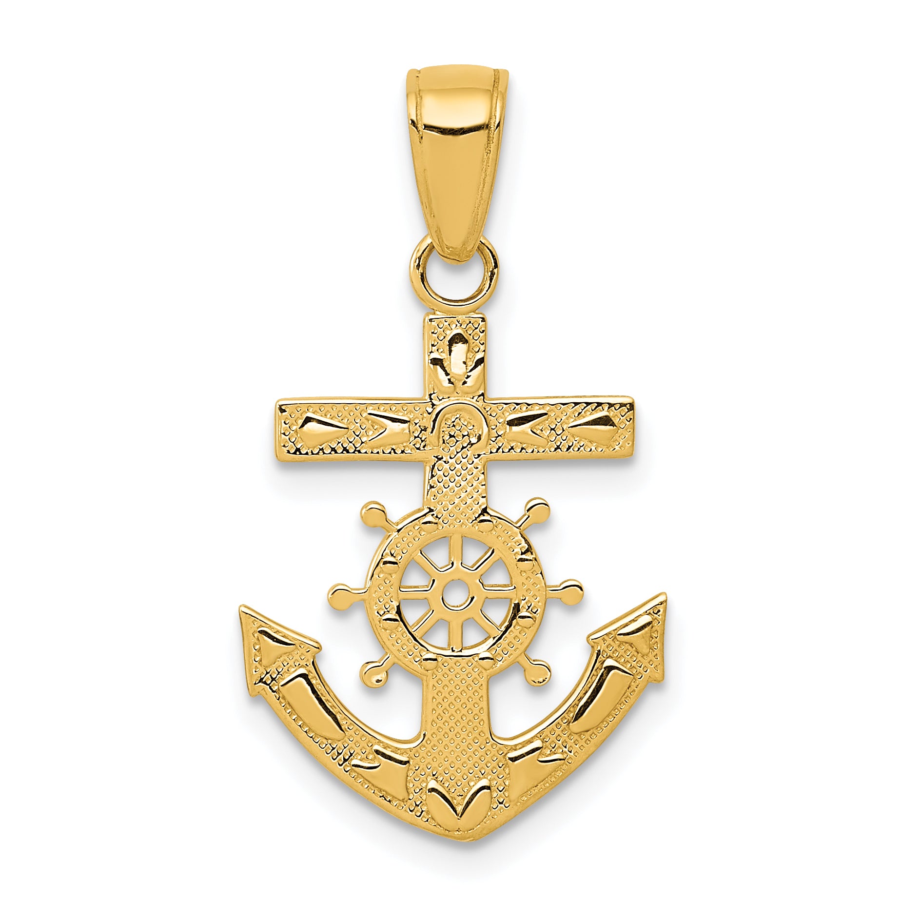 14k Mariner's Cross Pendant Main image