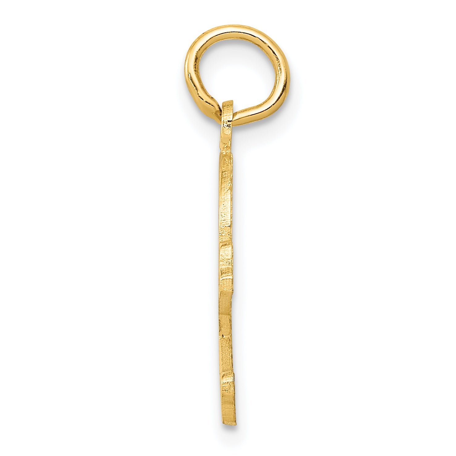 14K Gold Skull and Bones Charm for Men Bold and Themed Design Secondary image