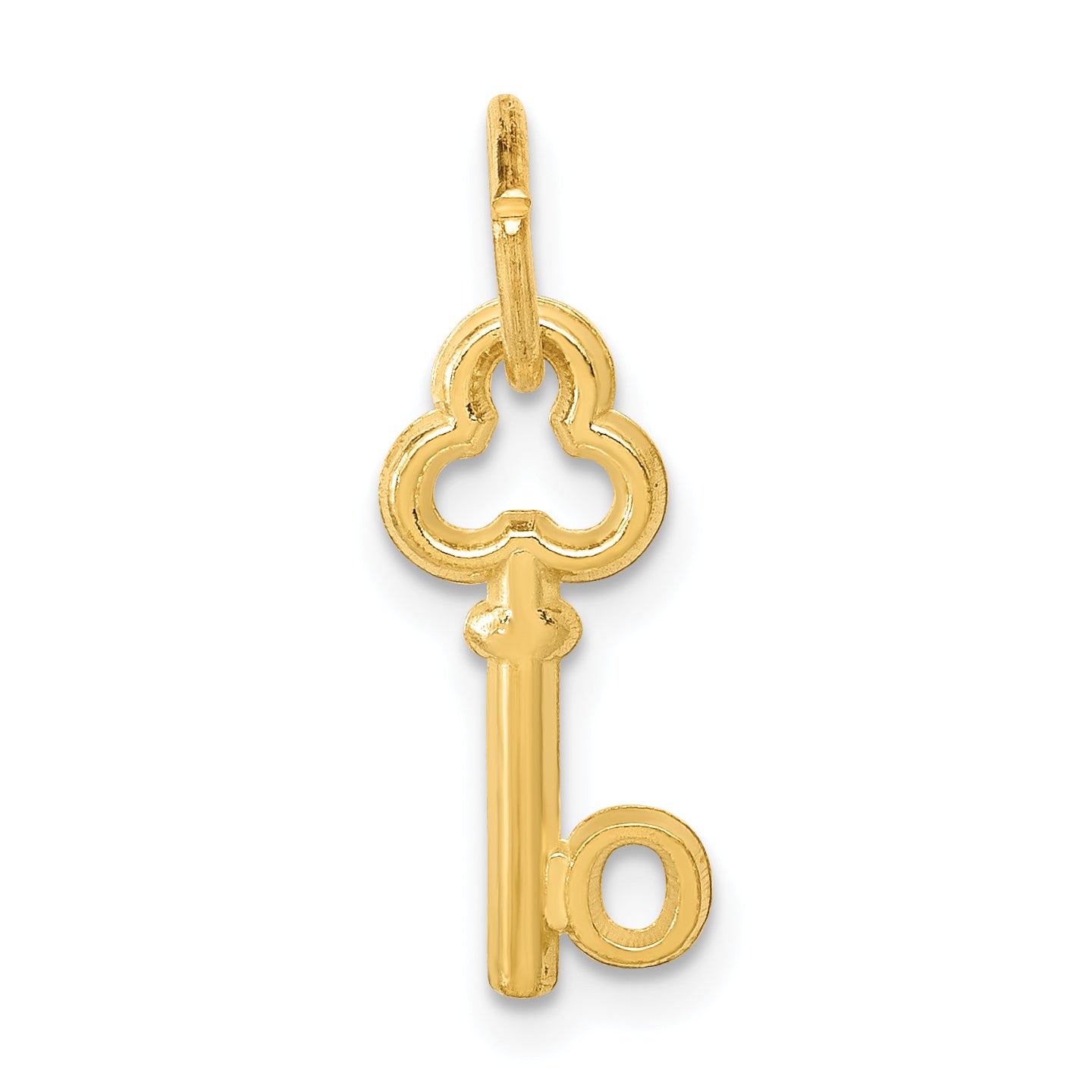 14k Key Letter O Initial Charm Main image