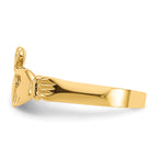 14k Baby Claddagh Ring