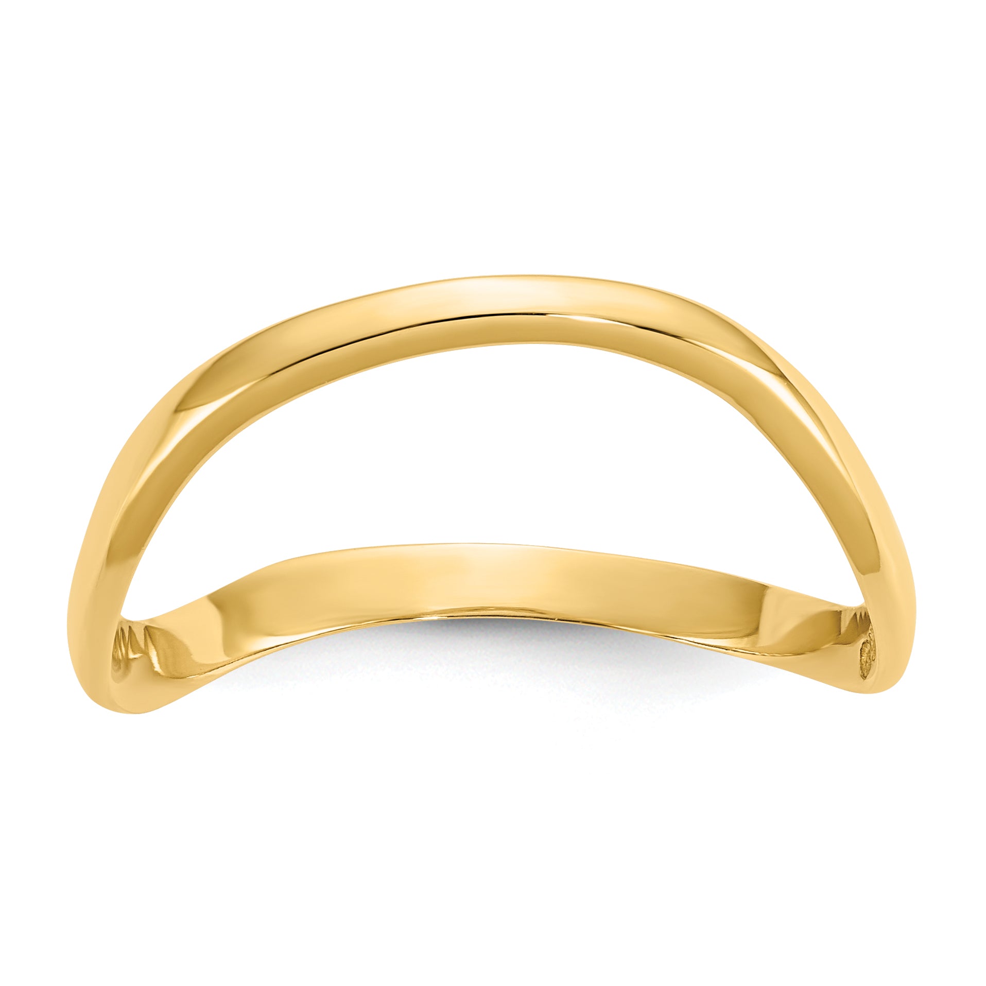 14K Wave Fashion Thumb Ring Main image
