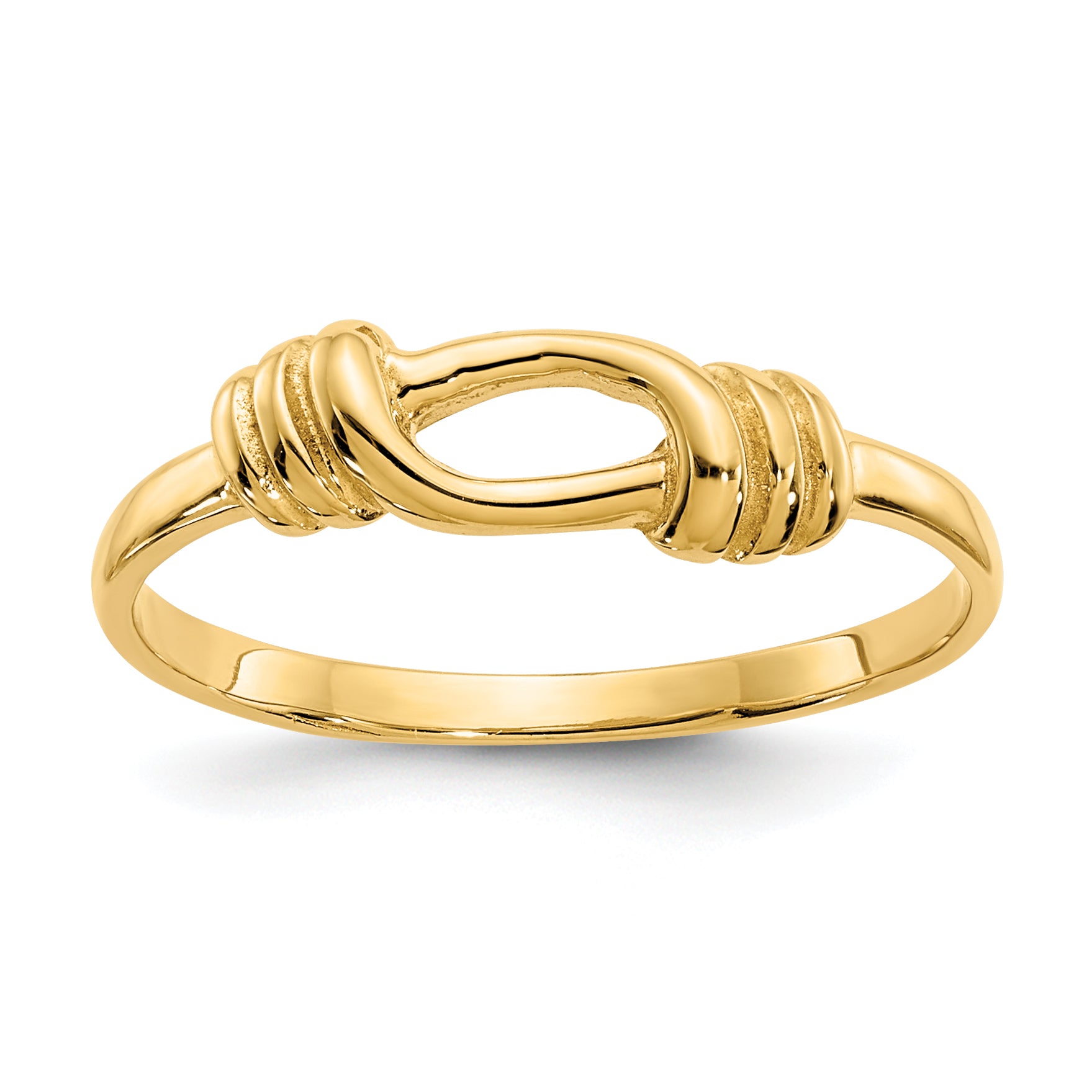 14K Love Knot Band Main image