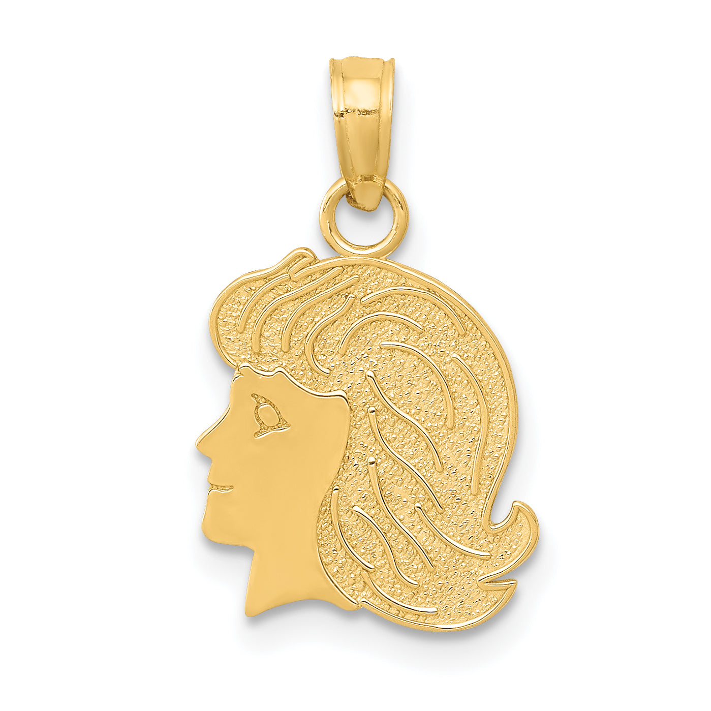 14k Girl Charm