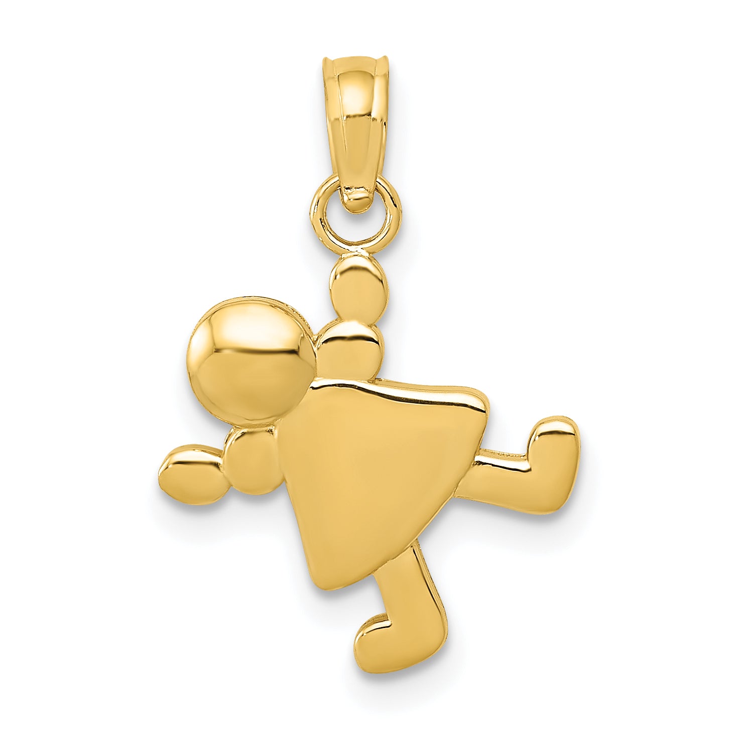 14k Little Girl Charm Main image