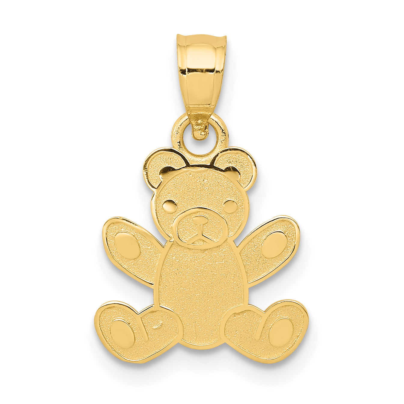 14k Teddy Bear Pendant Main image