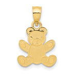 14k Teddy Bear Pendant