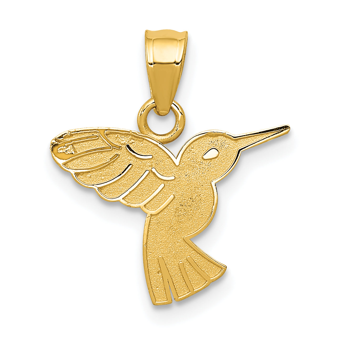 14k Hummingbird Pendant Main image