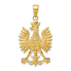 14k Phoenix Mythological Bird Charm