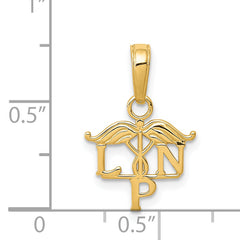14k LPN Symbol Pendant